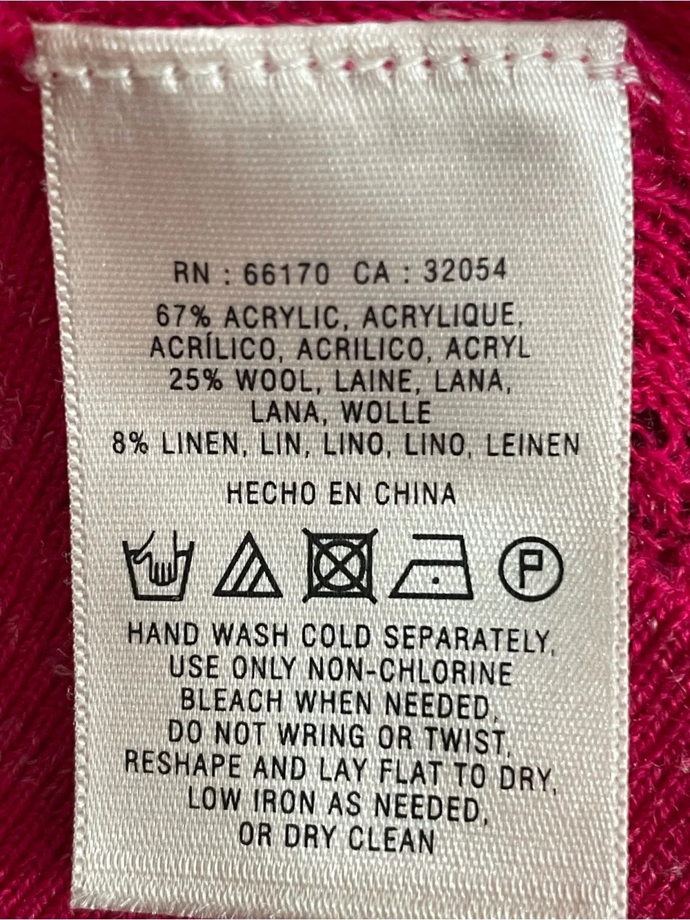 NWOT ANTHROPOLOGIE MOTH Orange & Pink Open Cardigan Sweater - Picture 10 of 12